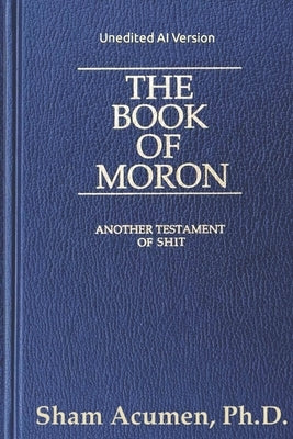 The Book of Moron (Unedited AI Version): Another Testament of Shit by Acumen, Sham