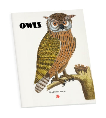 Owls Coloring Book by Pomegranate Communications, Inc