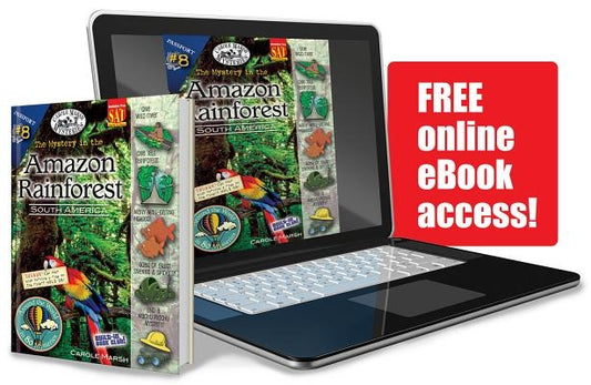 The Mystery in the Amazon Rainforest: South America by Marsh, Carole