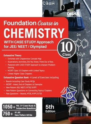 Foundation Course in Chemistry for JEE/ NEET/ Olympiad Class 10 with Case Study Approach - 5th Edition by Disha Experts