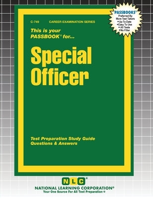 Special Officer by Passbooks