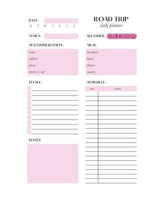 Road Trip Planner by Bostan, Valentina