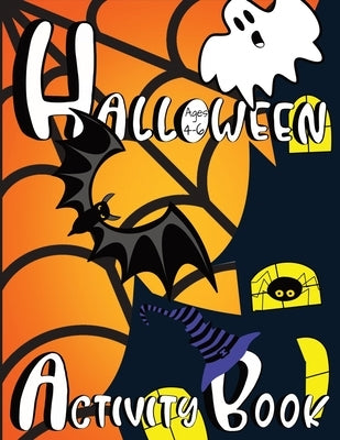 Halloween Activity Book For Kids by World, Zazuleac