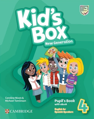 Kid's Box New Generation Level 4 Pupil's Pack Andalusia Edition English for Spanish Speakers by Nixon, Caroline