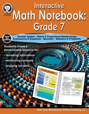 Interactive Math Notebook Resource Book, Grade 7 by Cameron, Schyrlet