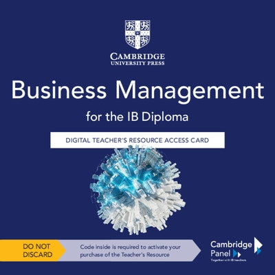 Business Management for the Ib Diploma Digital Teacher's Resource Access Card by Johnson, Mark