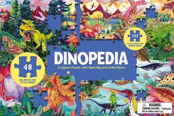 Dinopedia Jigsaw Puzzle a 180-Piece Jigsaw Puzzle: With Both Big and Little Pieces by Good Wives and Warriors