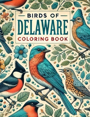 Birds of Delaware Coloring Book by Martin, Jon