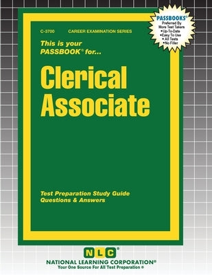 Clerical Associate by Passbooks