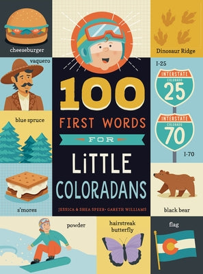 100 First Words for Little Coloradans by Speer, Jessica