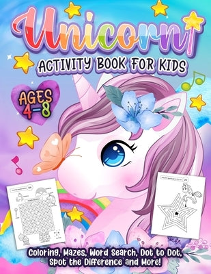 Unicorn Activity Book by Hall, Harper