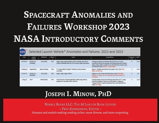 Spacecraft Anomalies and Failures Workshop 2023 by Minow, Joseph I.