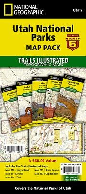 Utah National Parks [Map Pack Bundle] by National Geographic Maps