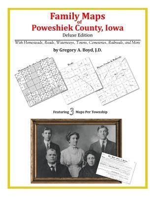 Family Maps of Poweshiek County, Iowa by Boyd J. D., Gregory a.