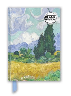 Vincent Van Gogh: Wheat Field with Cypresses (Foiled Blank Journal) by Flame Tree Studio