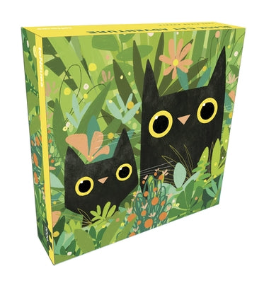 Black Cat Adventure: 1000 Piece Puzzle by Obuhanych, Karen