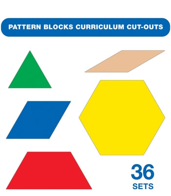 Pattern Blocks Curriculum Cutouts by Carson Dellosa Education