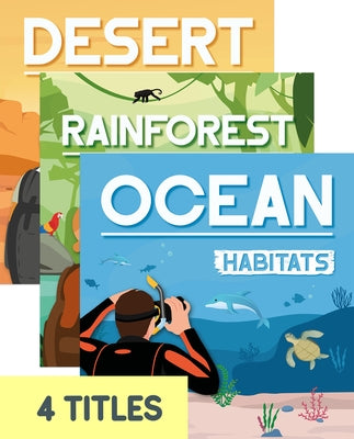 Habitats (Set of 4) by Hall, Alex