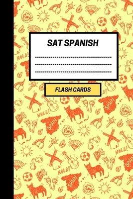 SAT Spanish: Create your own SAT Spanish vocabulary Flash cards. Includes Spaced Repetition and Lapse Tracker (480 cards) by Notebooks, Active