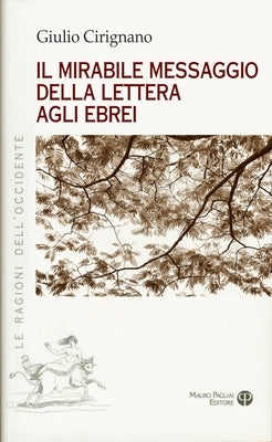 Il Mirabile Messaggio Della Lettera Agli Ebrei by Cirignano, Giulio
