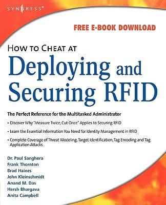 How to Cheat at Deploying and Securing RFID by Thornton, Frank