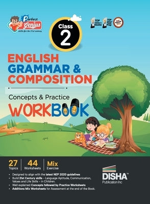 Perfect Genius Class 2 English Grammar & Composition Concepts & Practice Workbook Follows NEP 2020 Guidelines by Disha Experts