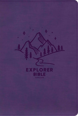 KJV Explorer Bible for Kids, Purple Leathertouch, Indexed: Placing God's Word in the Middle of God's World by Holman Bible Publishers