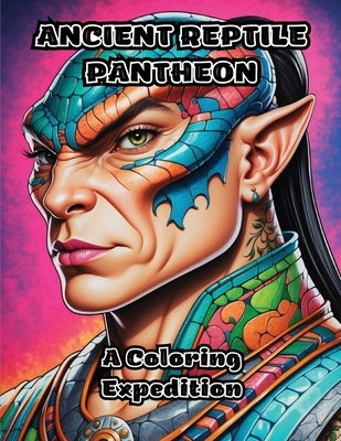 Ancient Reptile Pantheon: A Coloring Expedition by Colorzen