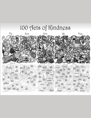 100 Acts of Kindness: Monumental Collaborative Puzzle Print VI by Arango Diener, Maria