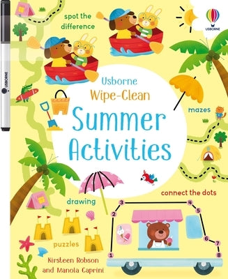 Wipe-Clean Summer Activities by Robson, Kirsteen