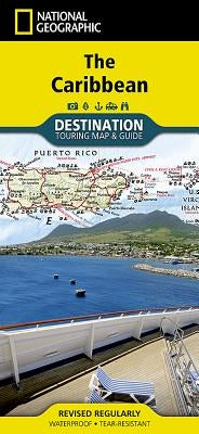 Caribbean Map by National Geographic Maps