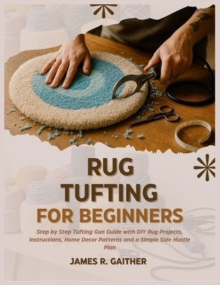 Rug Tufting for Beginners: Step by Step Tufting Gun Guide with DIY Rug Projects, Instructions, Home Decor Patterns and a Simple Side Hustle Plan by R. Gaither, James