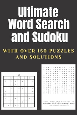 Ultimate Word Search and Sudoku: A Puzzle Book Featuring Sudoku and Word Search by Books, Mad Creative