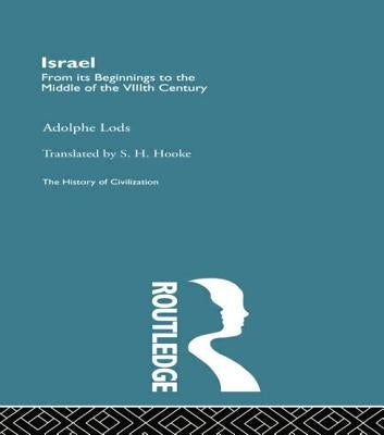 Israel by Lods, Adolphe