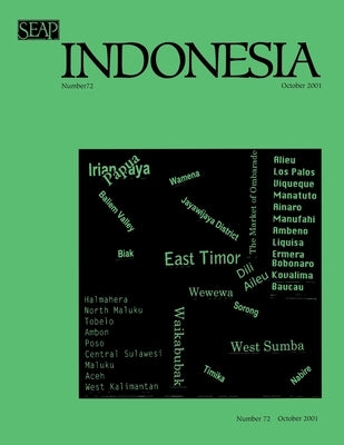 Indonesia Journal: April 2002 by Anderson, Benedict R. O'g