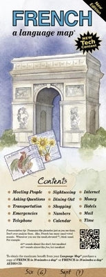 French a Language Map: Quick Reference Phrase Guide for Beginning and Advanced Use. Words and Phrases in English, French, and Phonetics for E by Kershul, Kristine K.