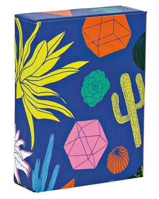 Teneues - Playing Cards: Cactus Party, 54 Cards, Embossed Full Color, Eighties Aesthetic, Colorful Geometric Style, Magnet Enclosure Box: Standard 52 by Teneues