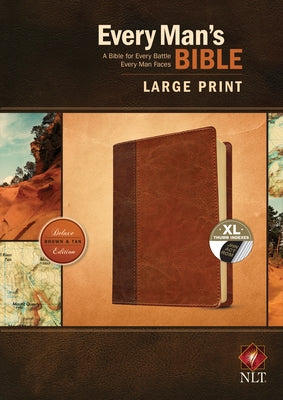 Every Man's Bible NLT, Large Print, Tutone by Arterburn, Stephen