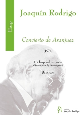 Concierto de Aranjuez for Harp and Orchestra Score by Rodrigo, Joaquin