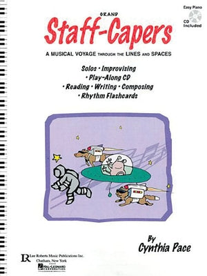 Grand Staff-Capers: A Musical Voyage Through the Lines and Spaces [With CD (Audio)] by Pace, Cynthia