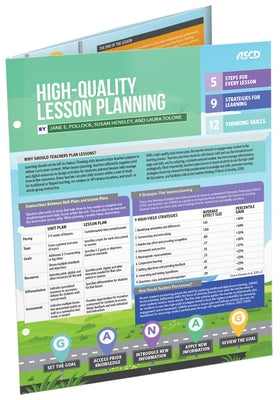 High-Quality Lesson Planning (Quick Reference Guide) by Pollock, Jane E.