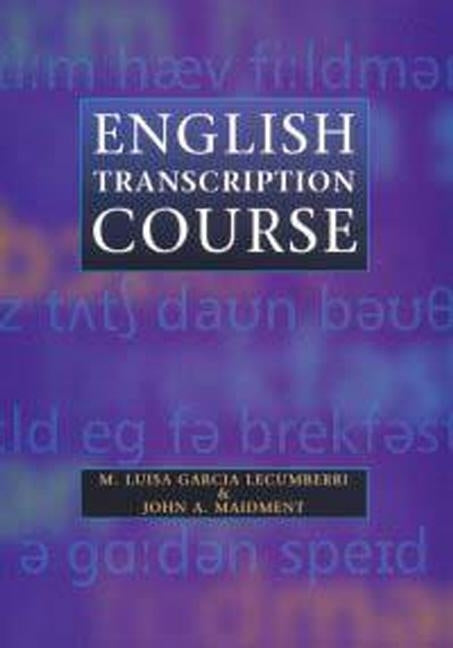 English Transcription Course by Lecumberri, Maria