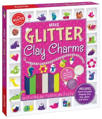 Make Glitter Clay Charms by Klutz