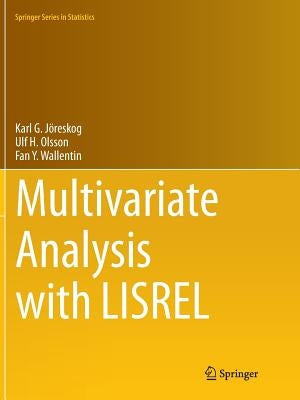 Multivariate Analysis with Lisrel by Jöreskog, Karl G.
