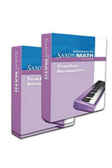 Saxon Math Course 2: Adaptations Binder by Various
