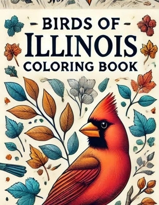 Birds of Illinois Coloring Book by Martin, Jon