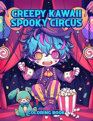 Creepy Kawaii Spooky Circus Coloring Book: Pastel Goth Cute and Creepy Coloring Pages for Adults by Leriza May