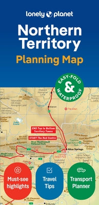 Lonely Planet Northern Territory Planning Map 2 by Planet, Lonely