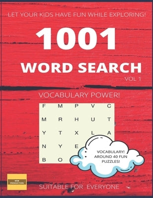 1001 Fun Word Search: Suitable to Improve Vocabulary and Have Fun! by Azam, Shafiq