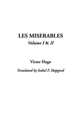 Les Miserables, V1 & V2 by Hugo, Victor